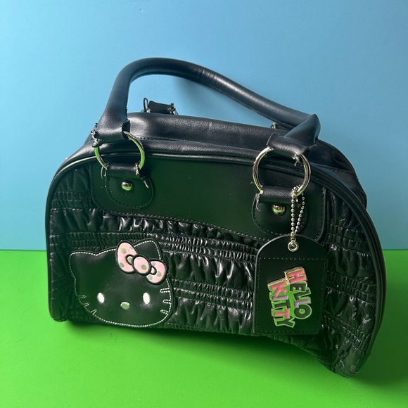 Hello Kitty Handbags - Hello Kitty Black Handbag Y2K